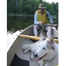 Sasha on a Canoe Trip